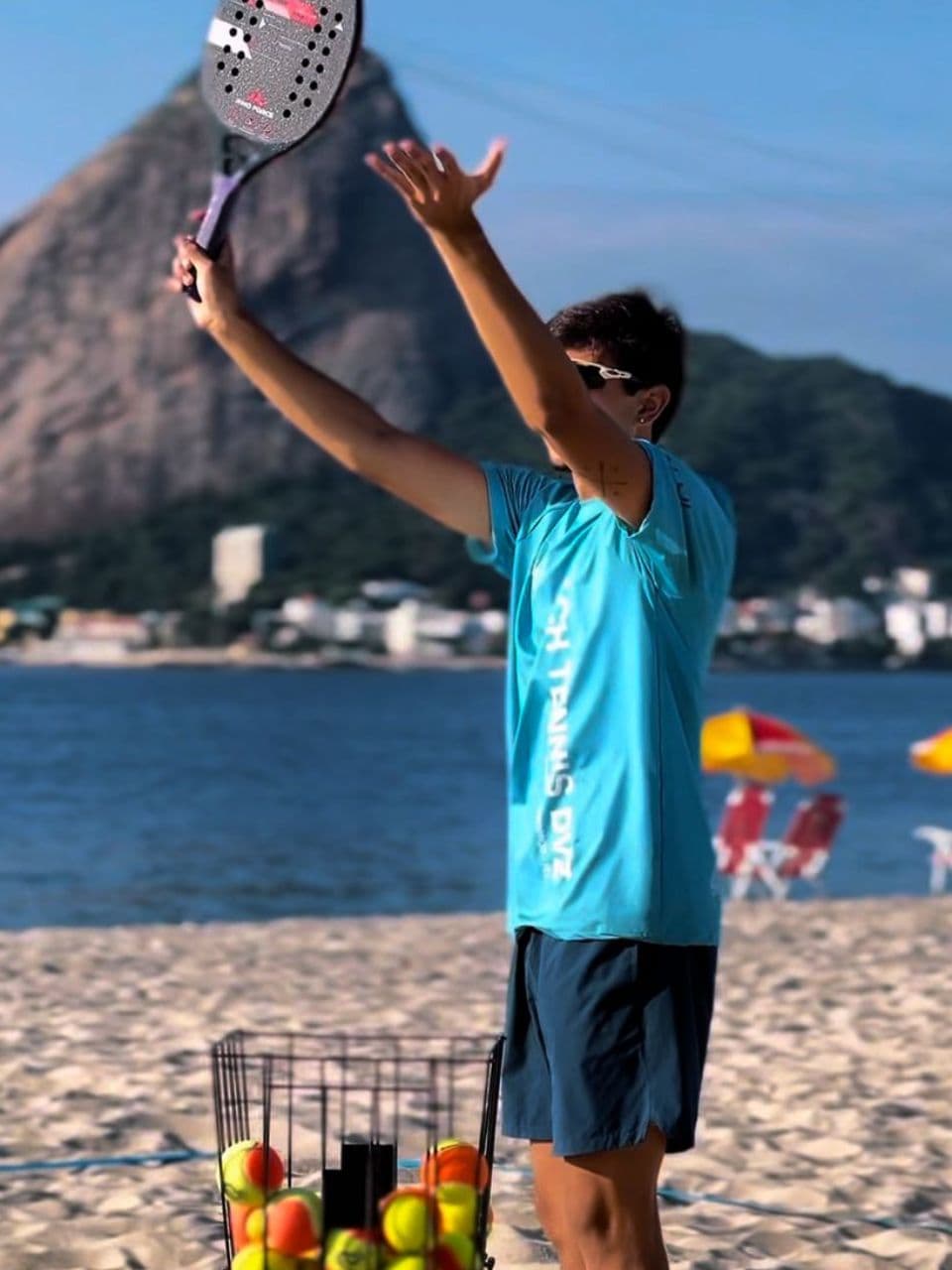Foto 2 do Instagram @beachtennis_dvz